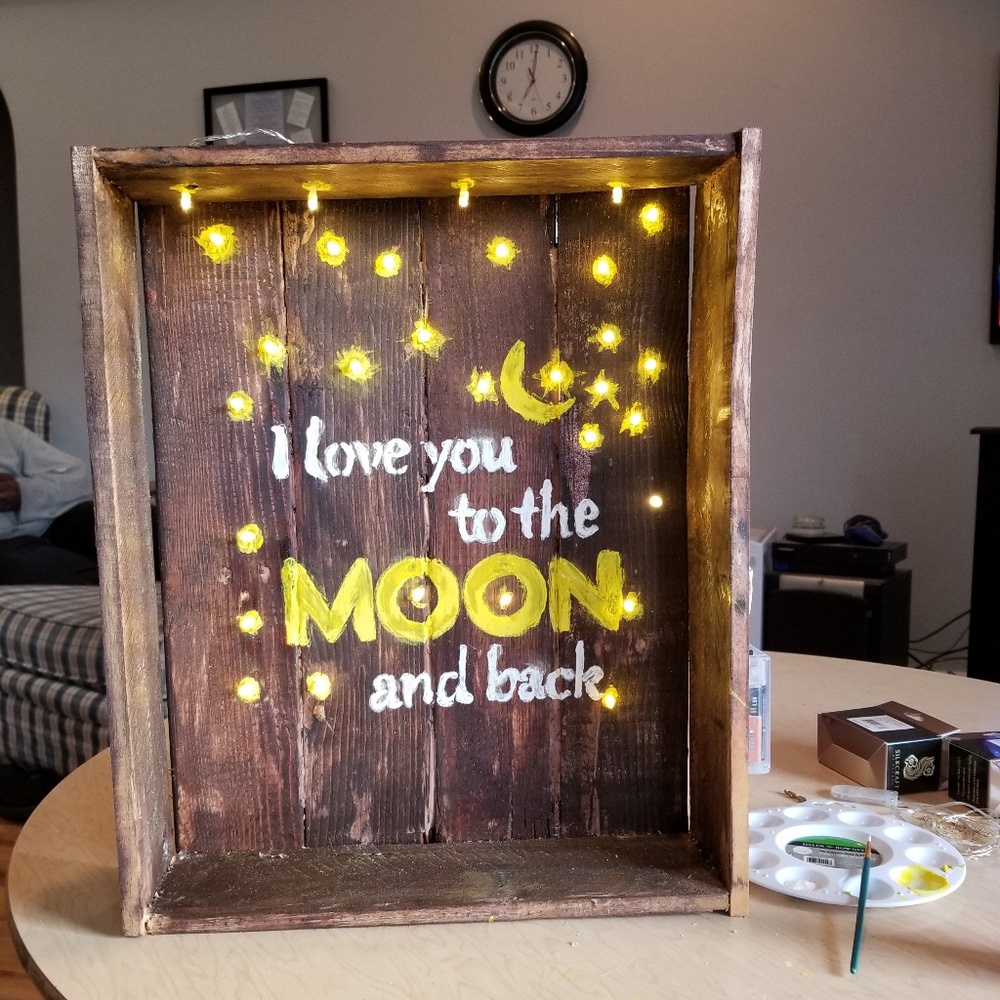 Homemade signs